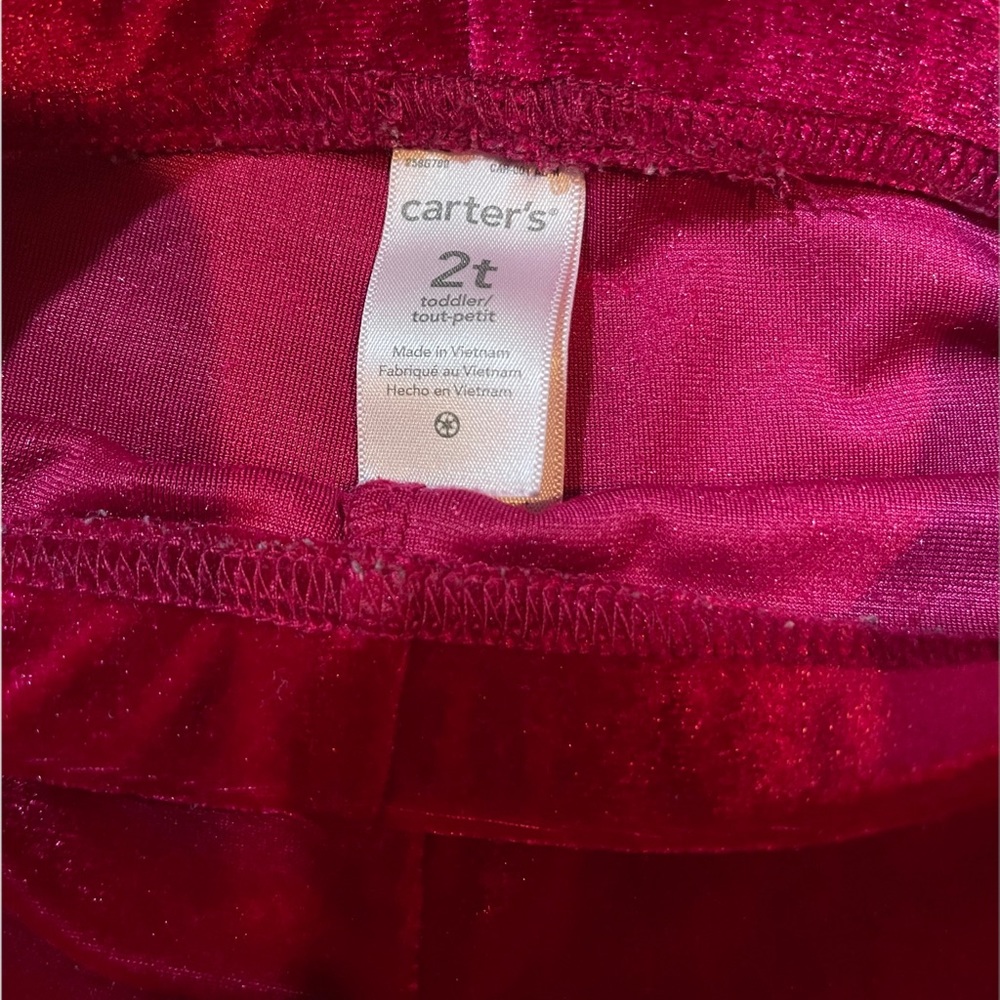 Carter’s Red leggings - Picture 3 of 3